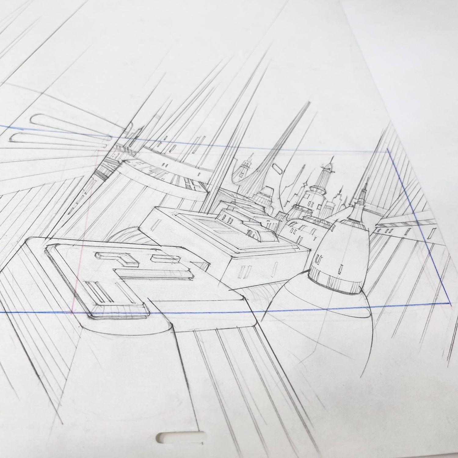 Vintage 4th Moon Toys Star Wars Pre-Production Tartakovsky Clone Wars Original Pre-Production Storyboard H
