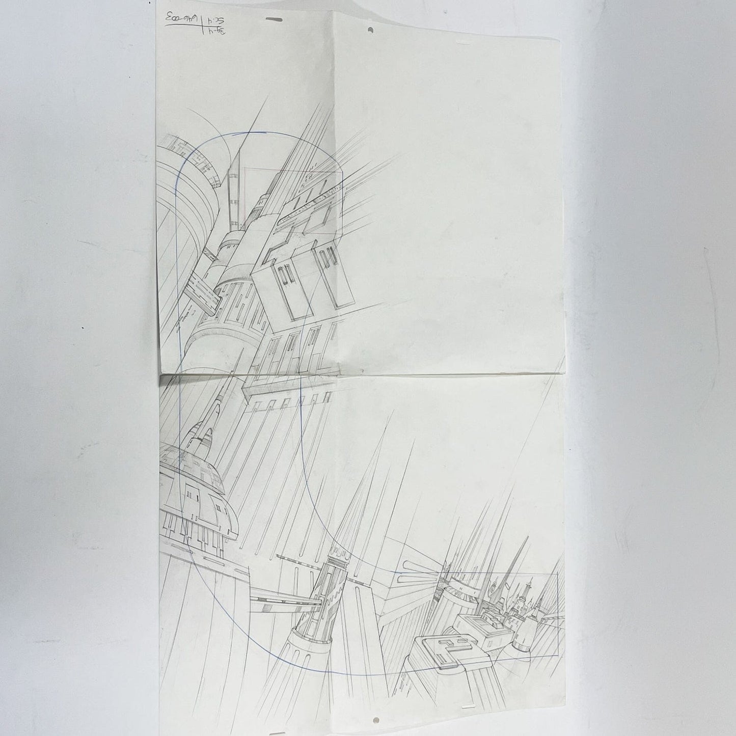 Vintage 4th Moon Toys Star Wars Pre-Production Tartakovsky Clone Wars Original Pre-Production Storyboard H