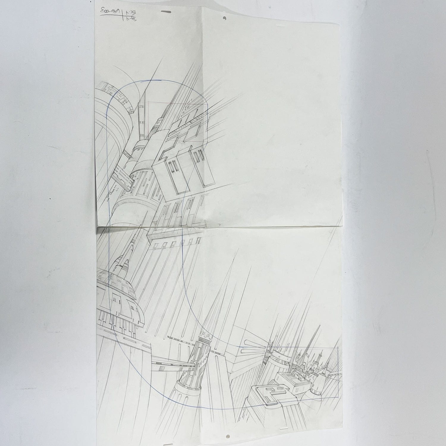 Vintage 4th Moon Toys Star Wars Pre-Production Tartakovsky Clone Wars Original Pre-Production Storyboard H