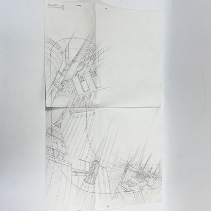 Vintage 4th Moon Toys Star Wars Pre-Production Tartakovsky Clone Wars Original Pre-Production Storyboard H