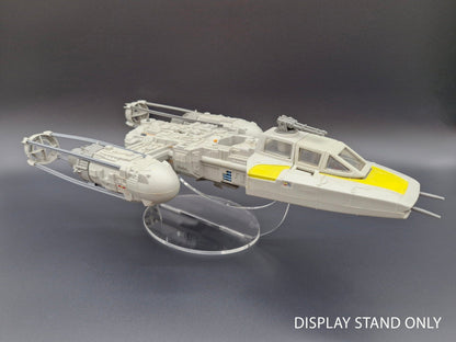 Vintage 4th Moon Toys Star Wars Supplies Acrylic Display Stand for Y-Wing (Vintage, POTF2, 30th, TVC)