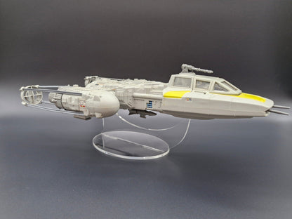 Vintage 4th Moon Toys Star Wars Supplies Acrylic Display Stand for Y-Wing (Vintage, POTF2, 30th, TVC)