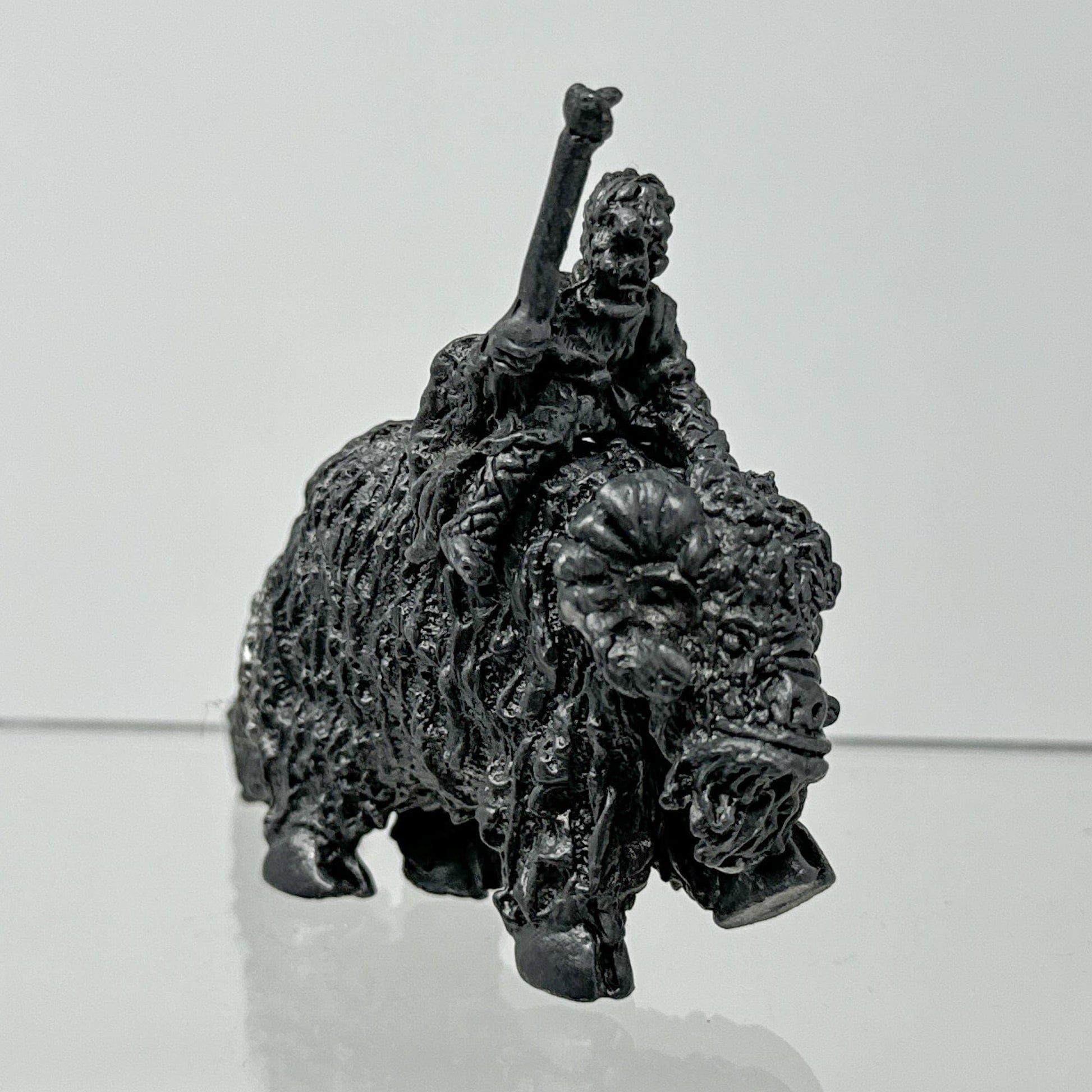 Vintage Archive Miniatures Star Wars Non-Toy Archive Miniatures Bantha (Saddle) & Tusken Raider Bootleg Metal Figure