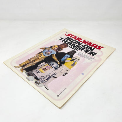 Vintage Ballantine Star Wars Non-Toy Star Wars Iron-On Transfer Book (1977)