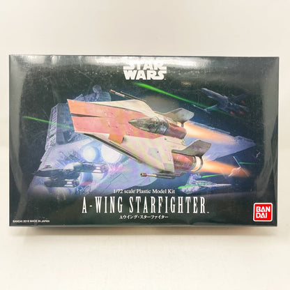 Vintage Bandai Star Wars Modern Other Bandai A-Wing Starfighter 1/72 Scale Star Wars Model Kit (2016)