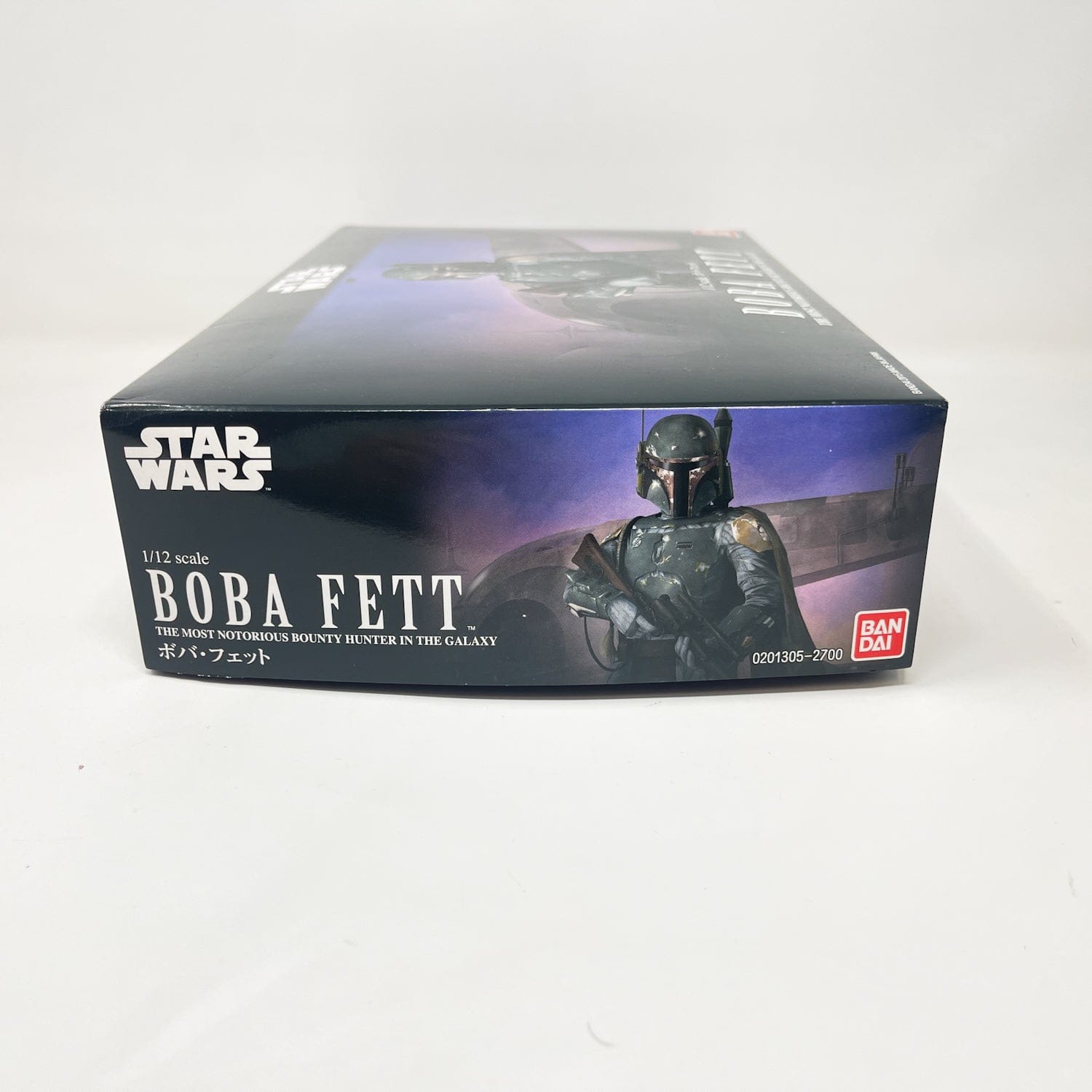 Vintage Bandai Star Wars Modern Other Bandai Boba Fett 1/12 Scale Star Wars Model Kit (2015)