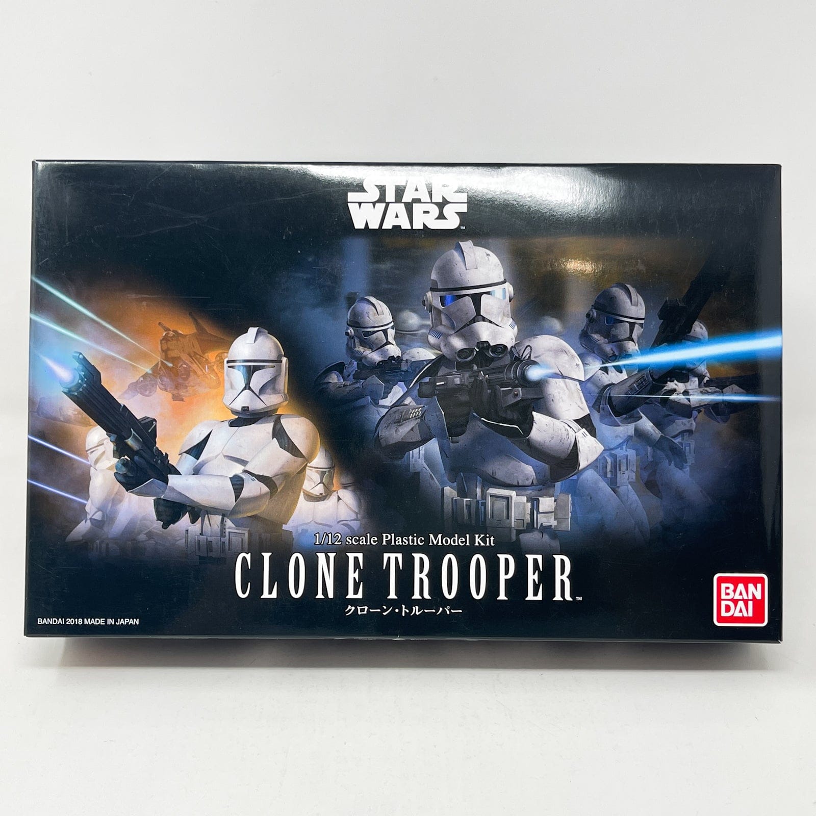 Vintage Bandai Star Wars Modern Other Bandai Clone Trooper 1/12 Scale Star Wars Model Kit (2018)