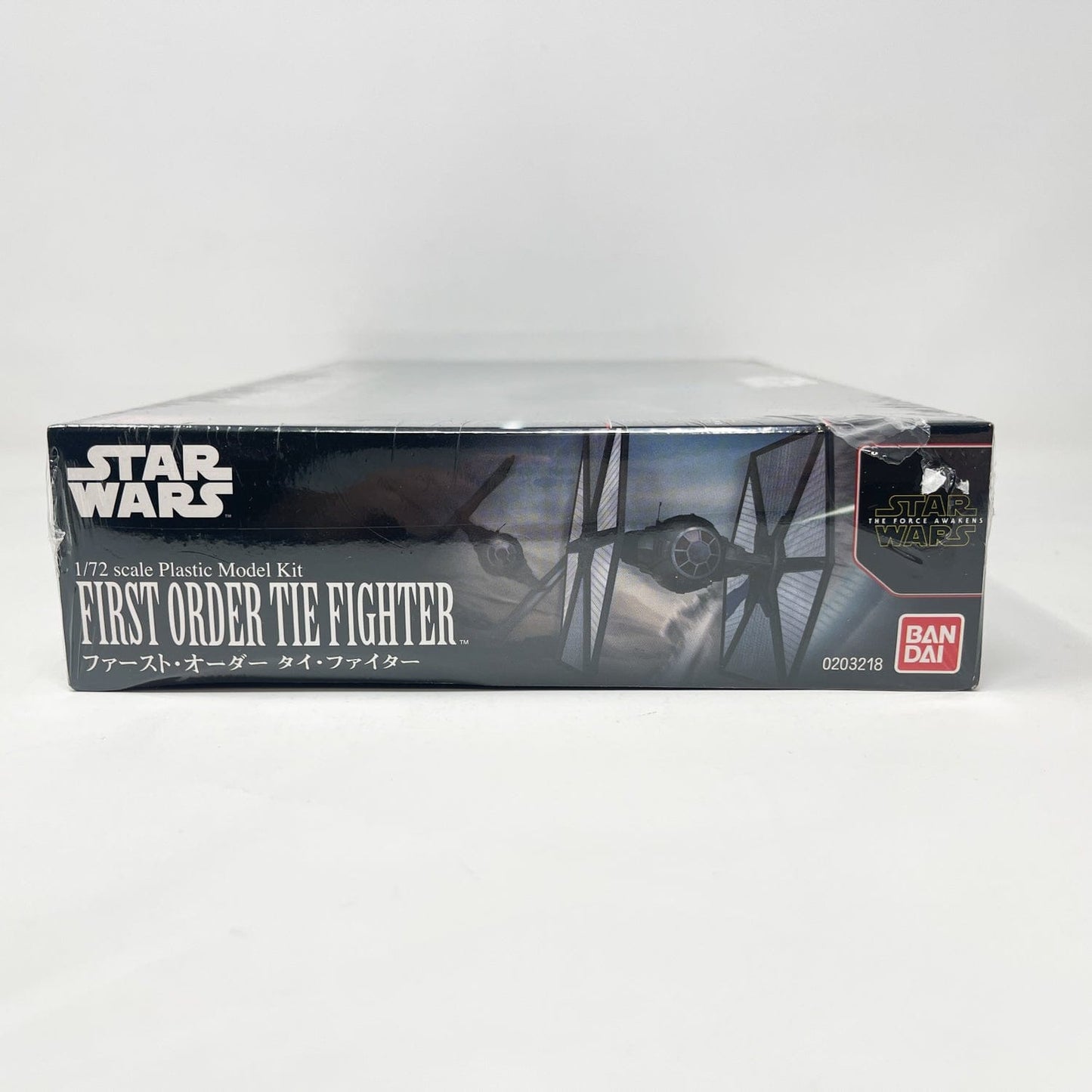 Vintage Bandai Star Wars Modern Other Bandai First Order TIE Fighter 1/72 Scale Star Wars Force Awakens Model Kit (2017)