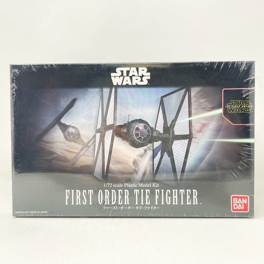 Vintage Bandai Star Wars Modern Other Bandai First Order TIE Fighter 1/72 Scale Star Wars Force Awakens Model Kit (2017)