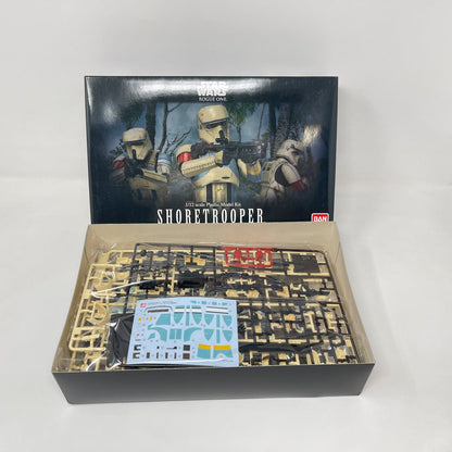Vintage Bandai Star Wars Modern Other Bandai Shoretrooper 1/12 Scale Star Wars Rogue One Model Kit (2016)