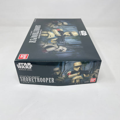 Vintage Bandai Star Wars Modern Other Bandai Shoretrooper 1/12 Scale Star Wars Rogue One Model Kit (2016)