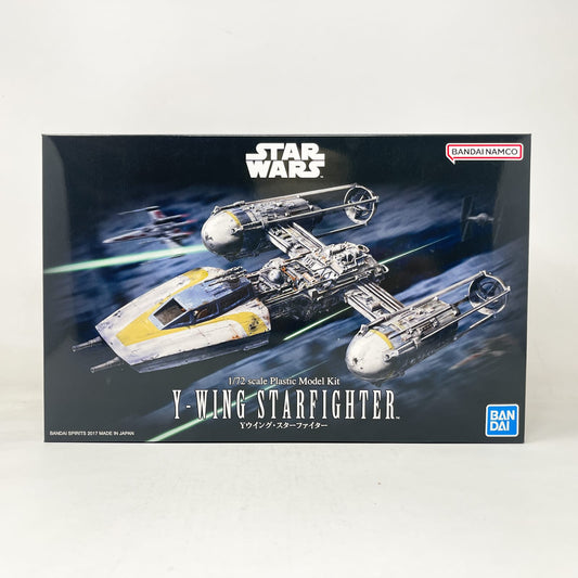 Vintage Bandai Star Wars Modern Other Bandai Y-Wing Starfighter 1:144 Scale Star Wars Model Kit