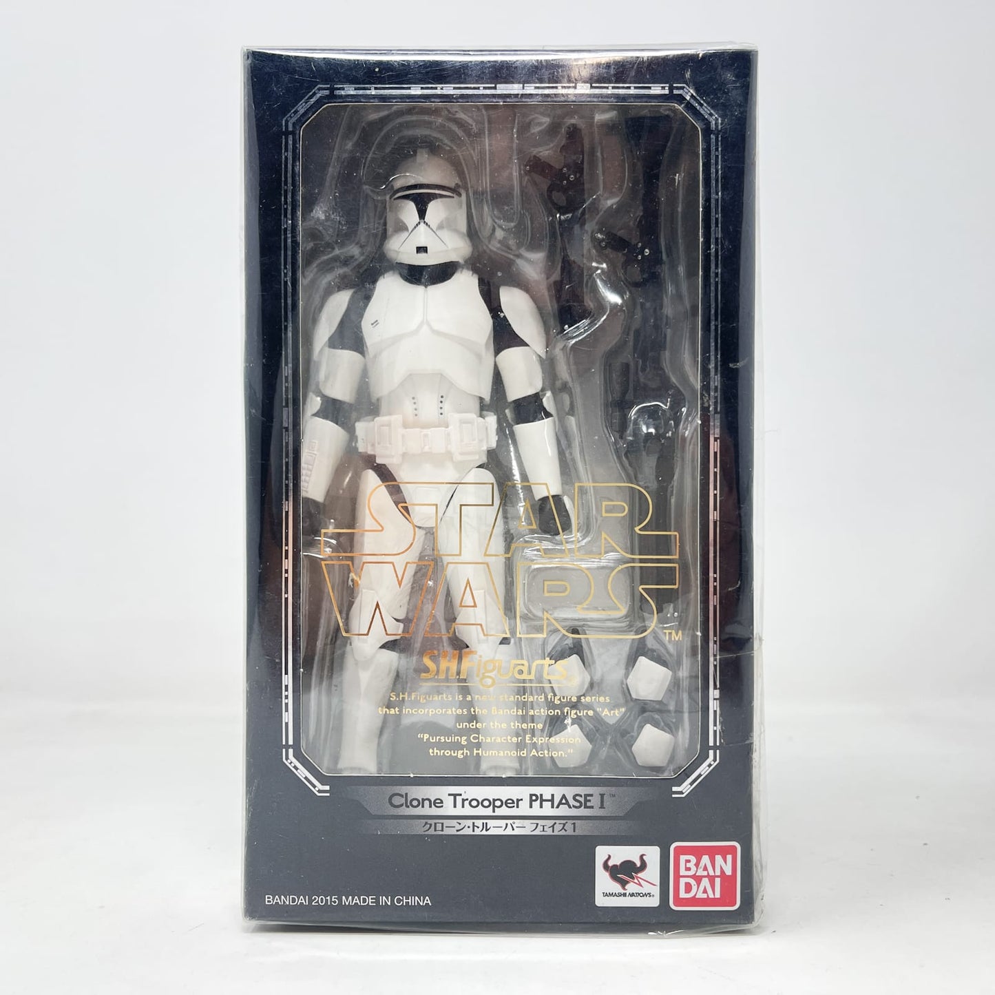 Vintage Bandai Star Wars Modern Other Clone Trooper Phase I   – Bandai S.H. Figuarts Figure (2015)