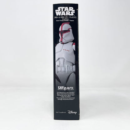 Vintage Bandai Star Wars Modern Other Clone Trooper Phase I Captain  – Bandai S.H. Figuarts Figure (2016)