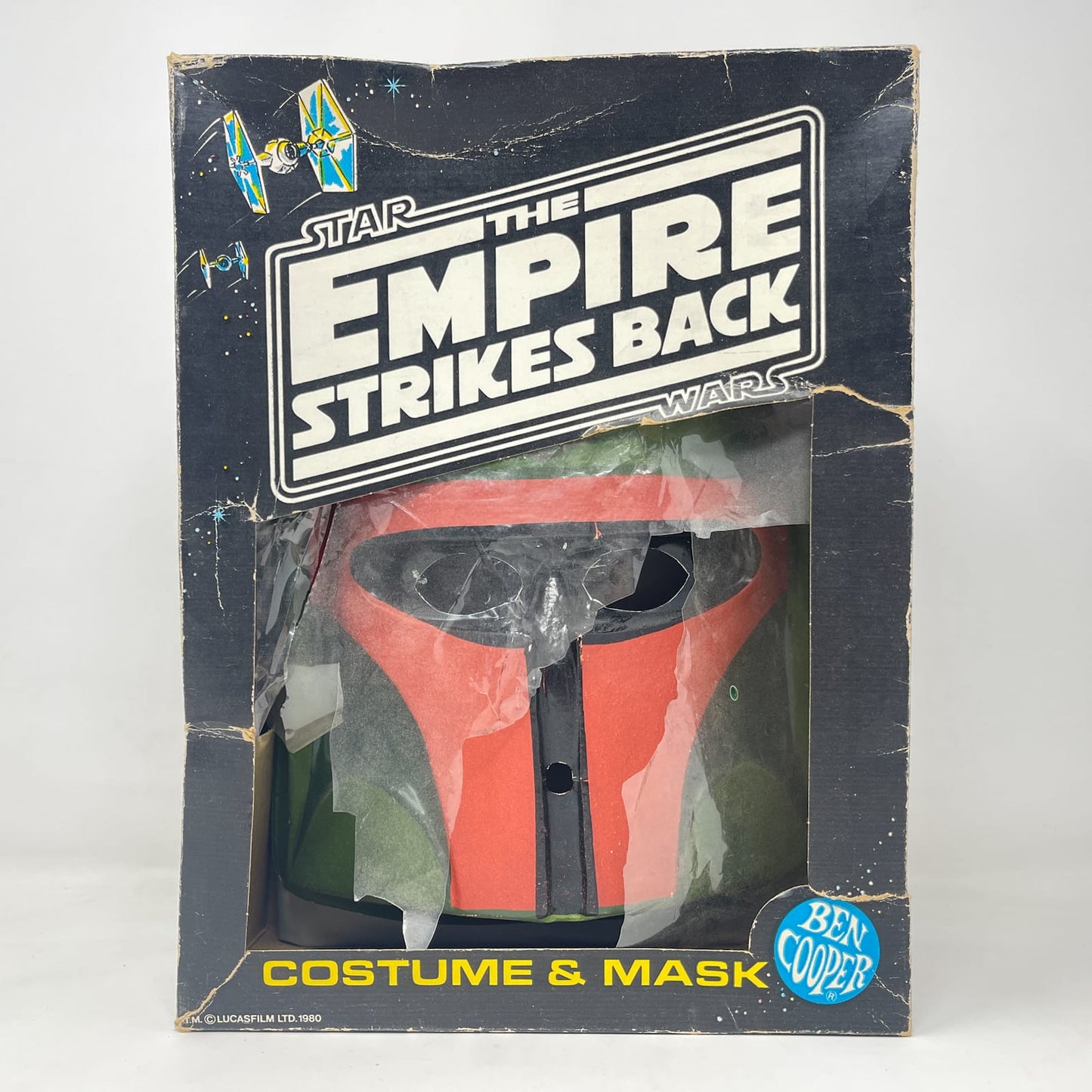 Vintage Ben Cooper Star Wars Non-Toy Boba Fett Halloween Costume - Complete & Unused in ESB Box (1980)