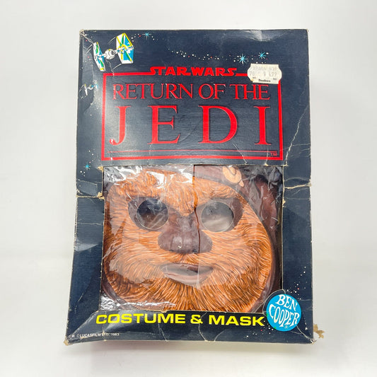 Vintage Ben Cooper Star Wars Non-Toy Wicket Halloween Costume in ROTJ Box