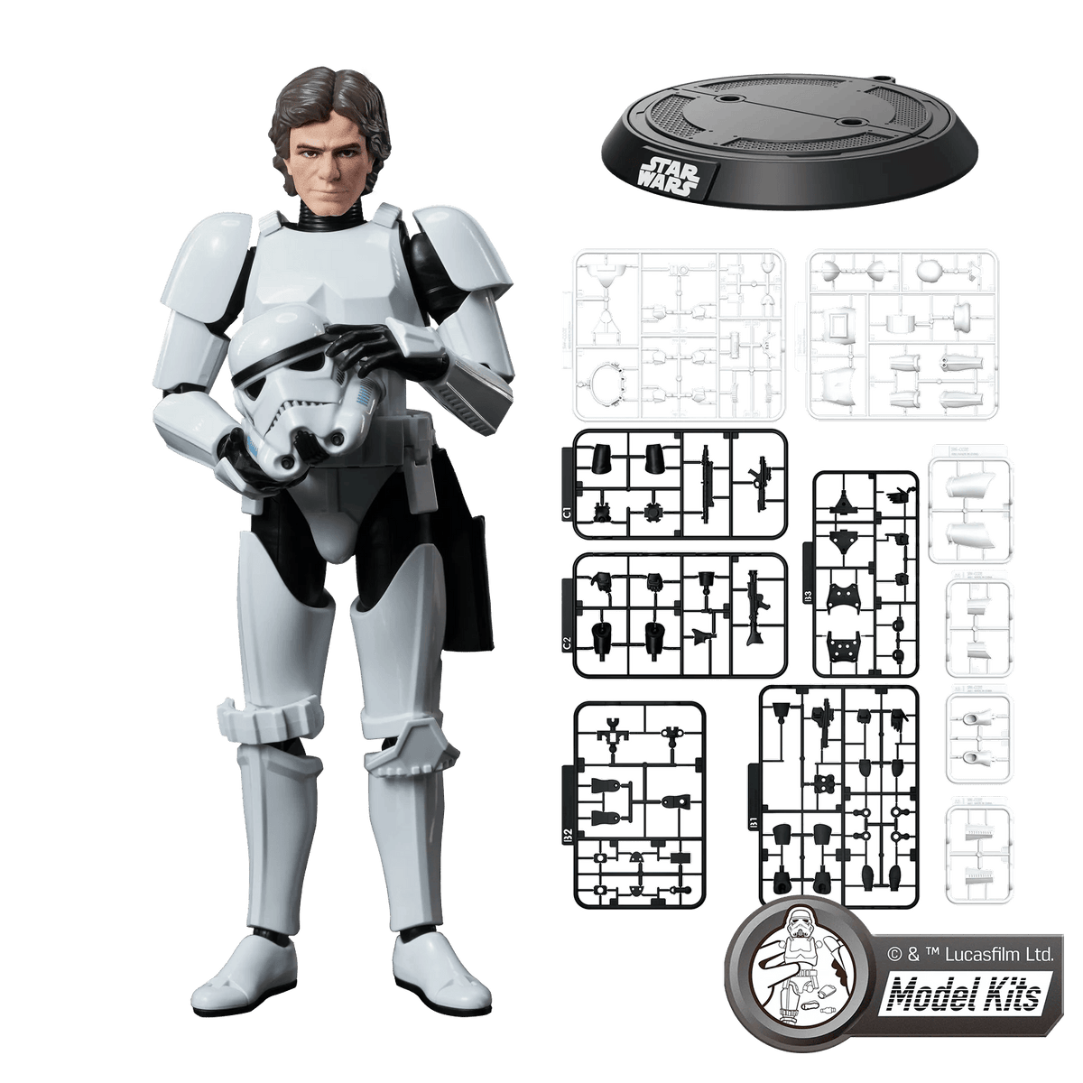 Vintage Blokees Star Wars Modern Other Han Solo Stormtrooper Disguise (Champion Class 03) – Blokees Star Wars Model Kit (2025)