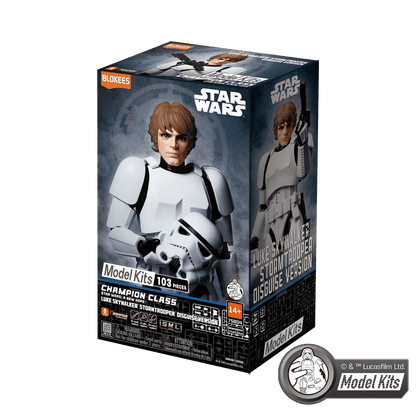 Vintage Blokees Star Wars Modern Other Luke Skywalker Stormtrooper Disguise (Champion Class 04) – Blokees Star Wars Model Kit (2025)