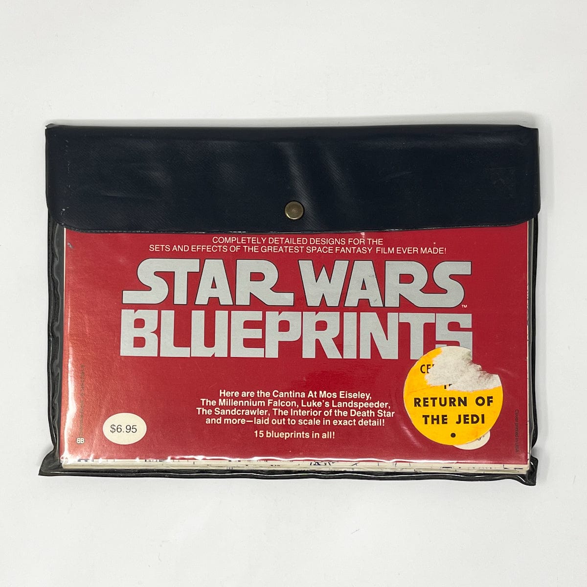 Vintage Book Star Wars Non-Toy Star Wars Blueprints Portfolio