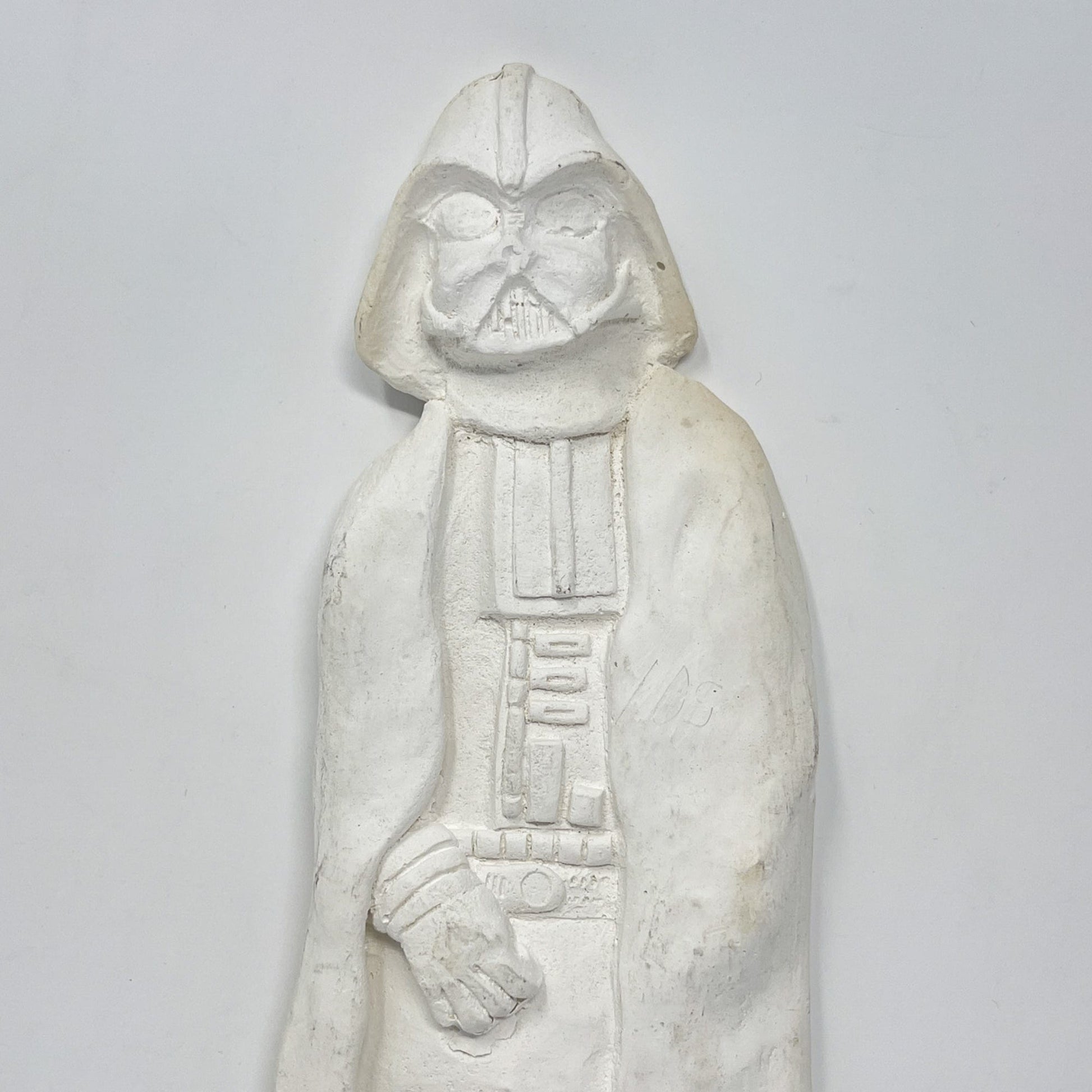 Vintage Bootleg Star Wars Non-Toy Darth Vader Plaster Wall Plaque - Unpainted