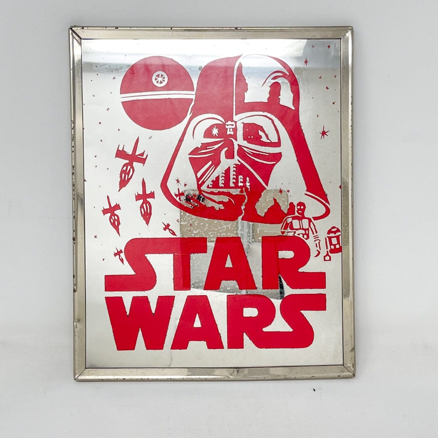 Vintage Bootleg Star Wars Non-Toy Star Wars Darth Vader Bootleg Carnival Mirror (1977)