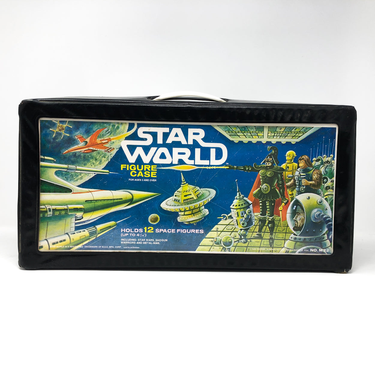 Vintage Bootleg Star Wars Vehicle Star World Action Figure Carrying Case