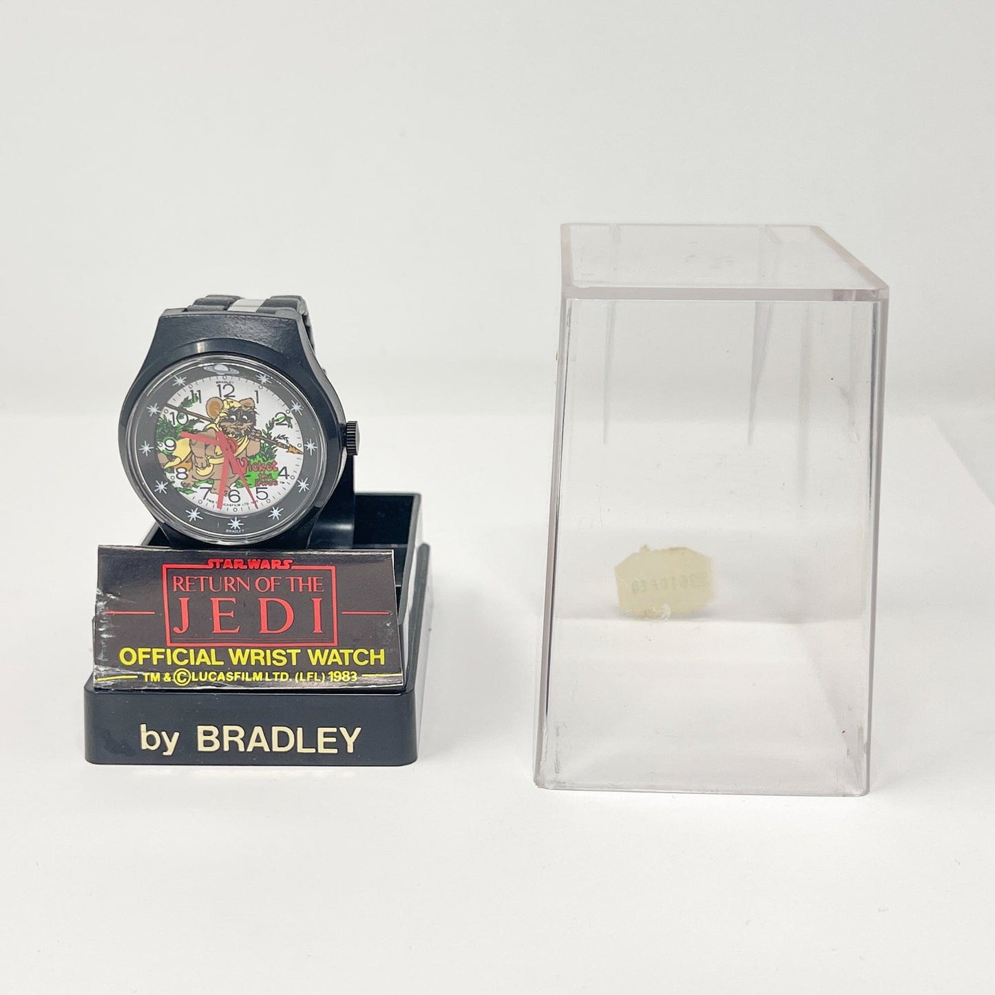 Vintage Bradley Star Wars Non-Toy Return of the Jedi Wicket Watch in Box