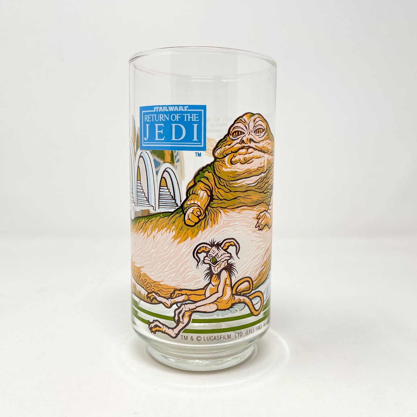 Vintage Burger King Star Wars Non-Toy Burger King ROTJ Jabba Glass