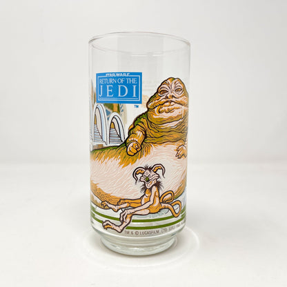 Vintage Burger King Star Wars Non-Toy Burger King ROTJ Jabba Glass