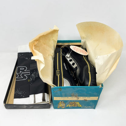 Vintage Clarks Star Wars Non-Toy Clarks Darth Vader Shoes in Canadian Box