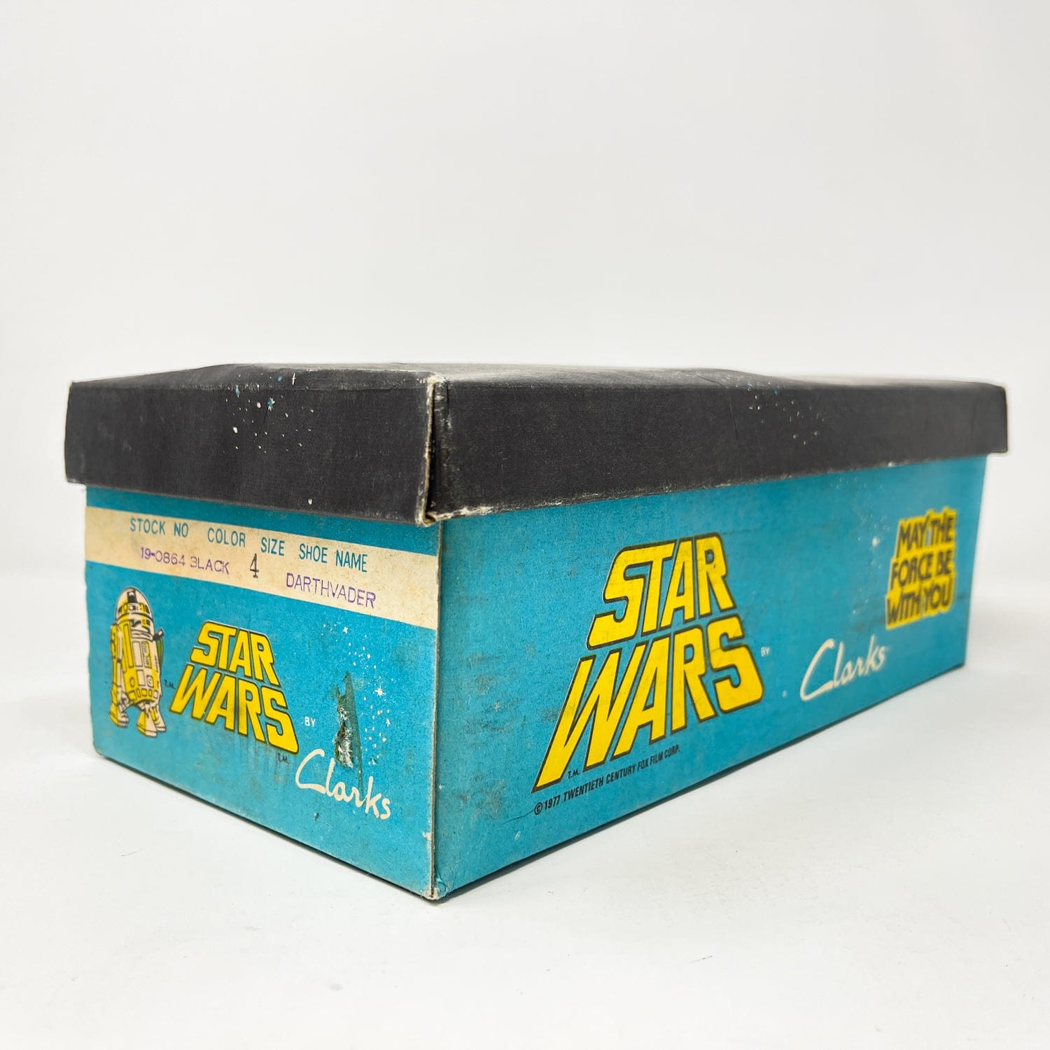 Vintage Clarks Star Wars Non-Toy Clarks Darth Vader Shoes in Canadian Box