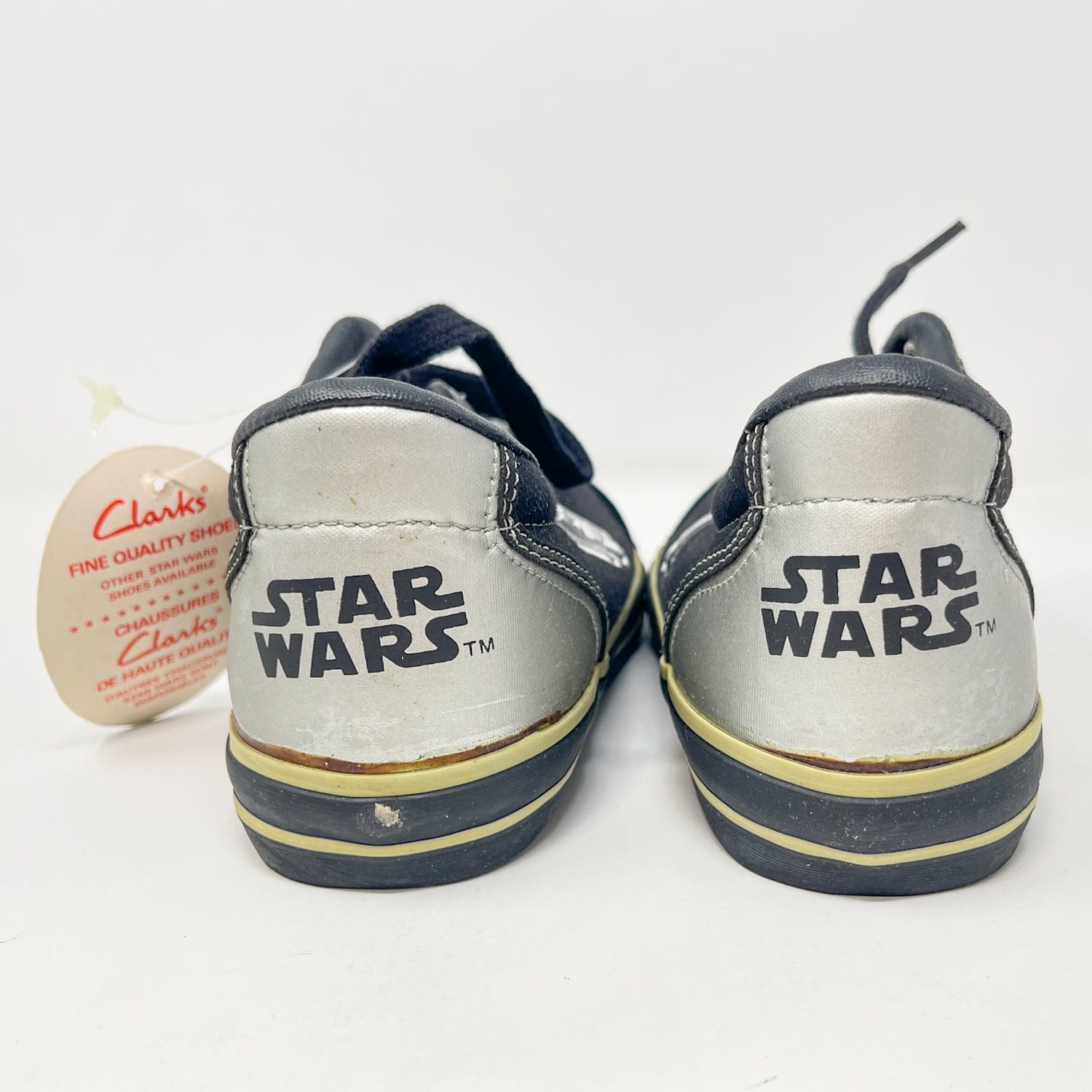 Vintage Clarks Star Wars Non-Toy Clarks Darth Vader Shoes in Canadian Box