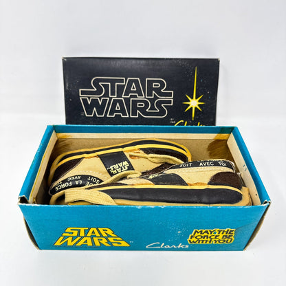 Vintage Clarks Star Wars Non-Toy Clarks May The Force Be With You Shoes in Canadian Box in Box w/ Tag