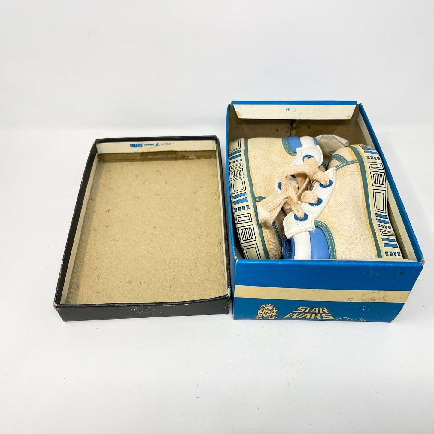 Vintage Clarks Star Wars Non-Toy Clarks R2-D2 Shoes in Canadian Box
