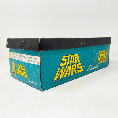 Vintage Clarks Star Wars Non-Toy Clarks Royal Blue X-Wing Shoes in Canadian Box in Box w/ Tag