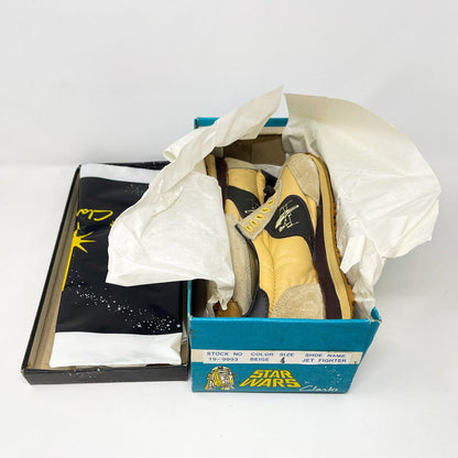 Vintage Clarks Star Wars Non-Toy Clarks X-Wing Shoes in Canadian Box w/ Tag