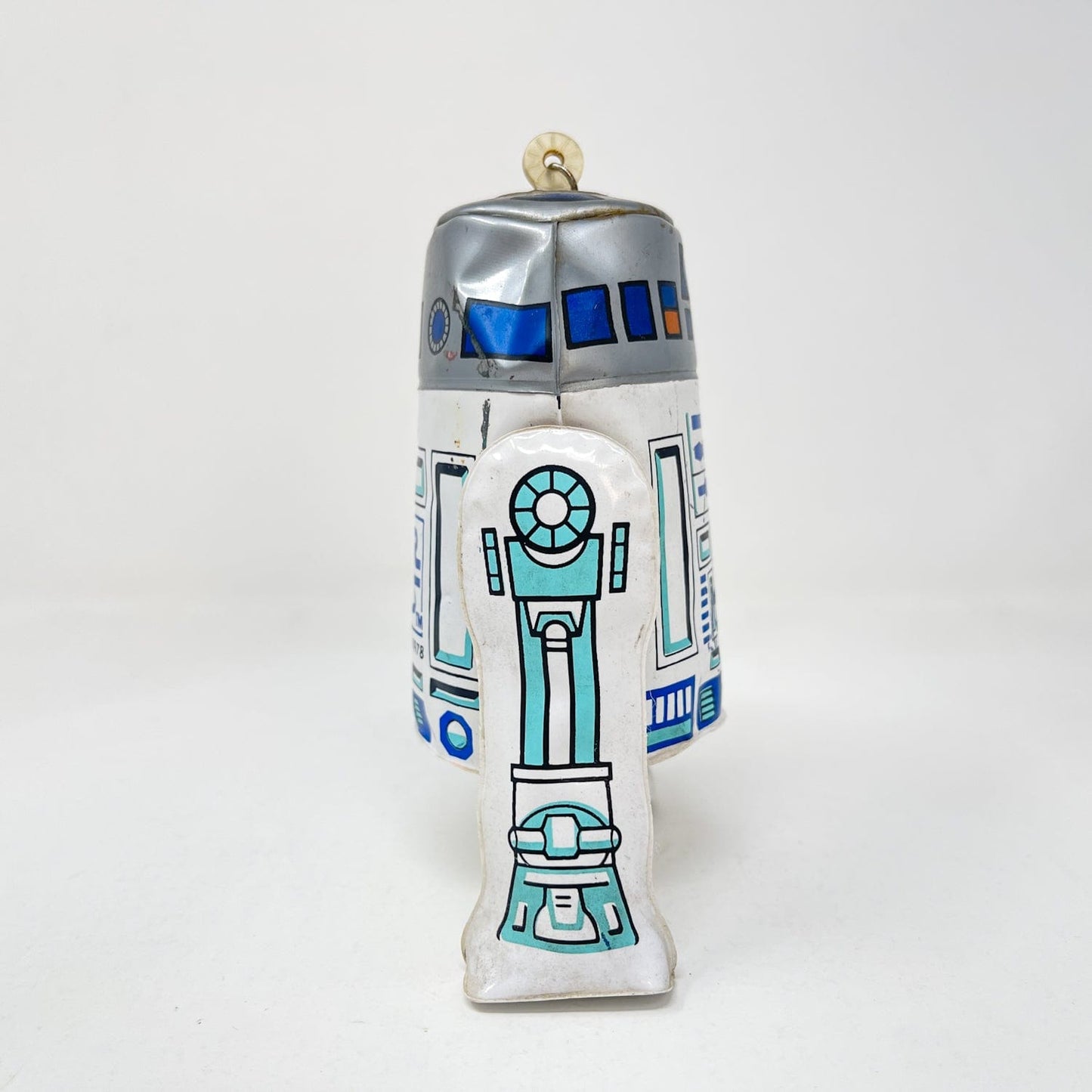 Vintage Coca-Cola Star Wars Non-Toy R2-D2 Inflatable Keychain - Japan 1978