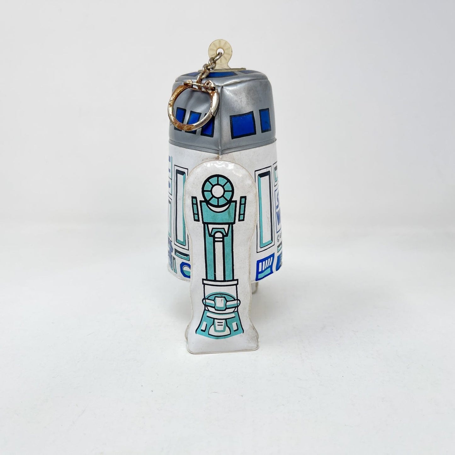 Vintage Coca-Cola Star Wars Non-Toy R2-D2 Inflatable Keychain - Japan 1978