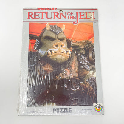 Vintage Craft Master Star Wars Non-Toy Gamorrean Guard ROTJ Puzzle - 1983