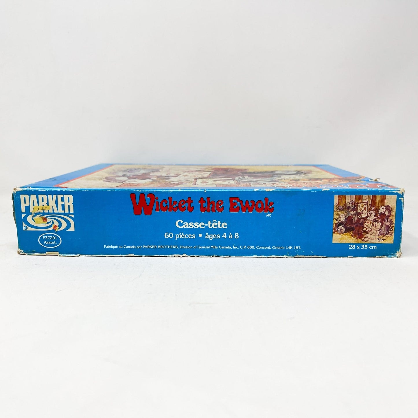 Vintage Craft Master Star Wars Non-Toy Wicket and Friends – Vintage Ewoks Cartoon Puzzle #2 (Canadian, Parker Bros)