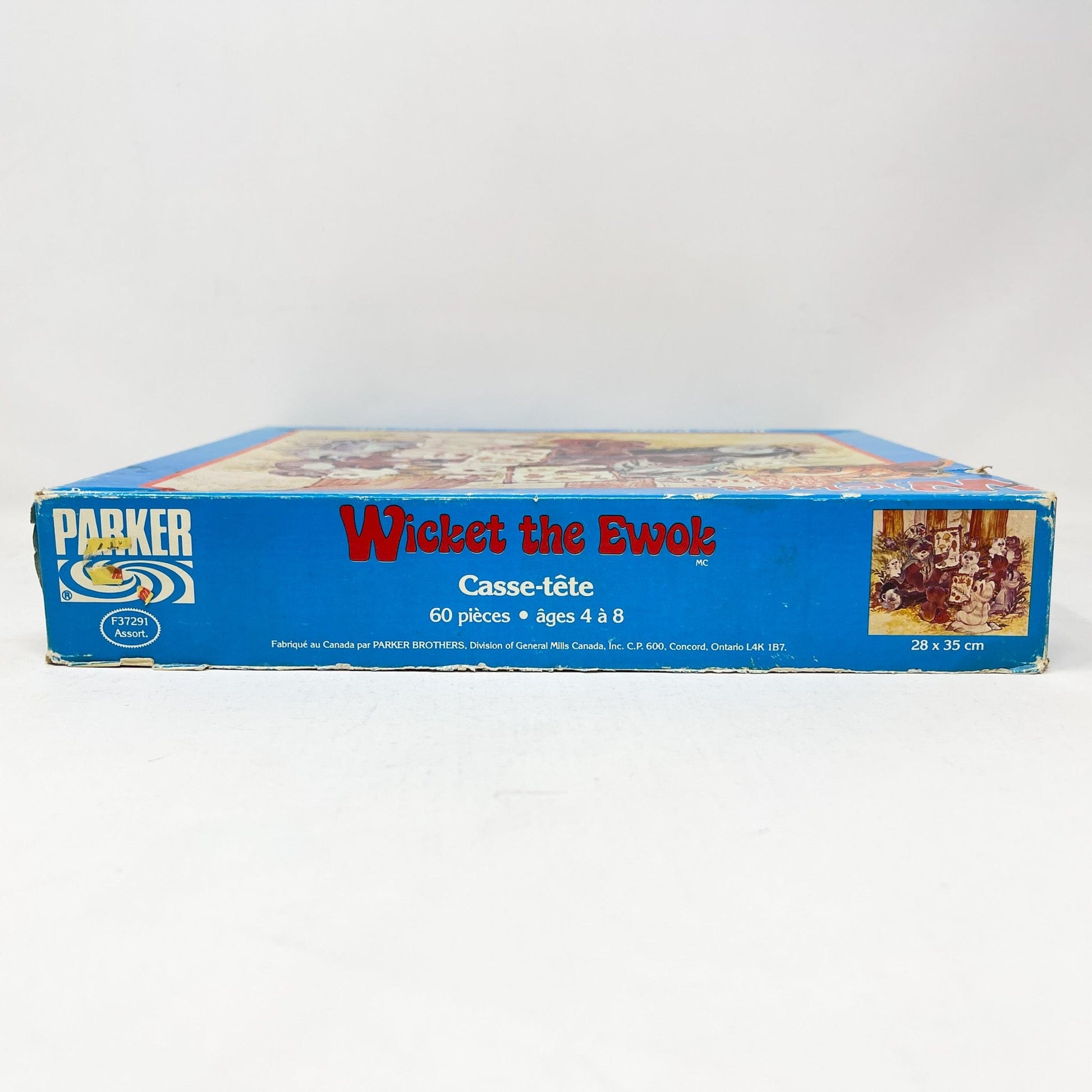 Vintage Craft Master Star Wars Non-Toy Wicket and Friends – Vintage Ewoks Cartoon Puzzle #2 (Canadian, Parker Bros)