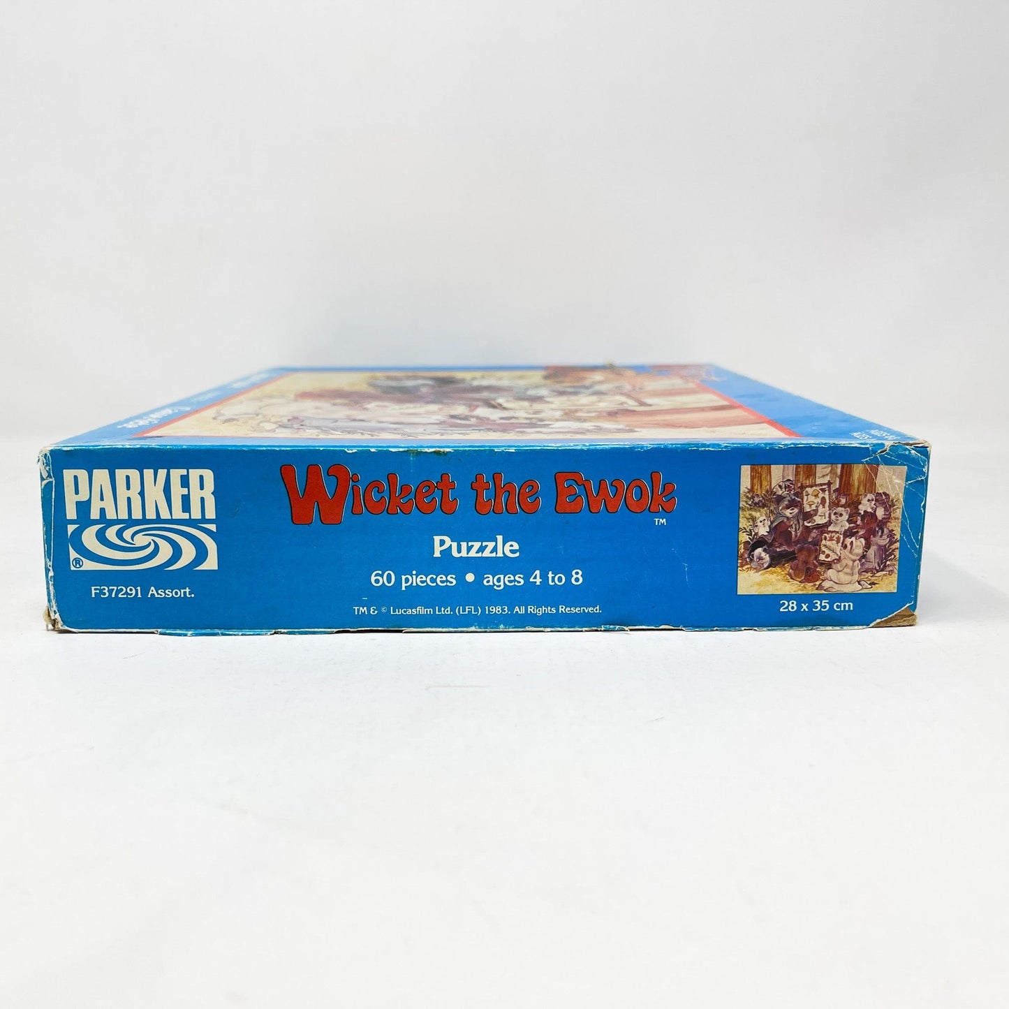 Vintage Craft Master Star Wars Non-Toy Wicket and Friends – Vintage Ewoks Cartoon Puzzle #2 (Canadian, Parker Bros)