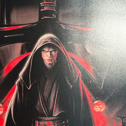Vintage Disney Star Wars Ads Revenge of the Sith 20th Anniversary Poster - Celebration Japan Exclusive