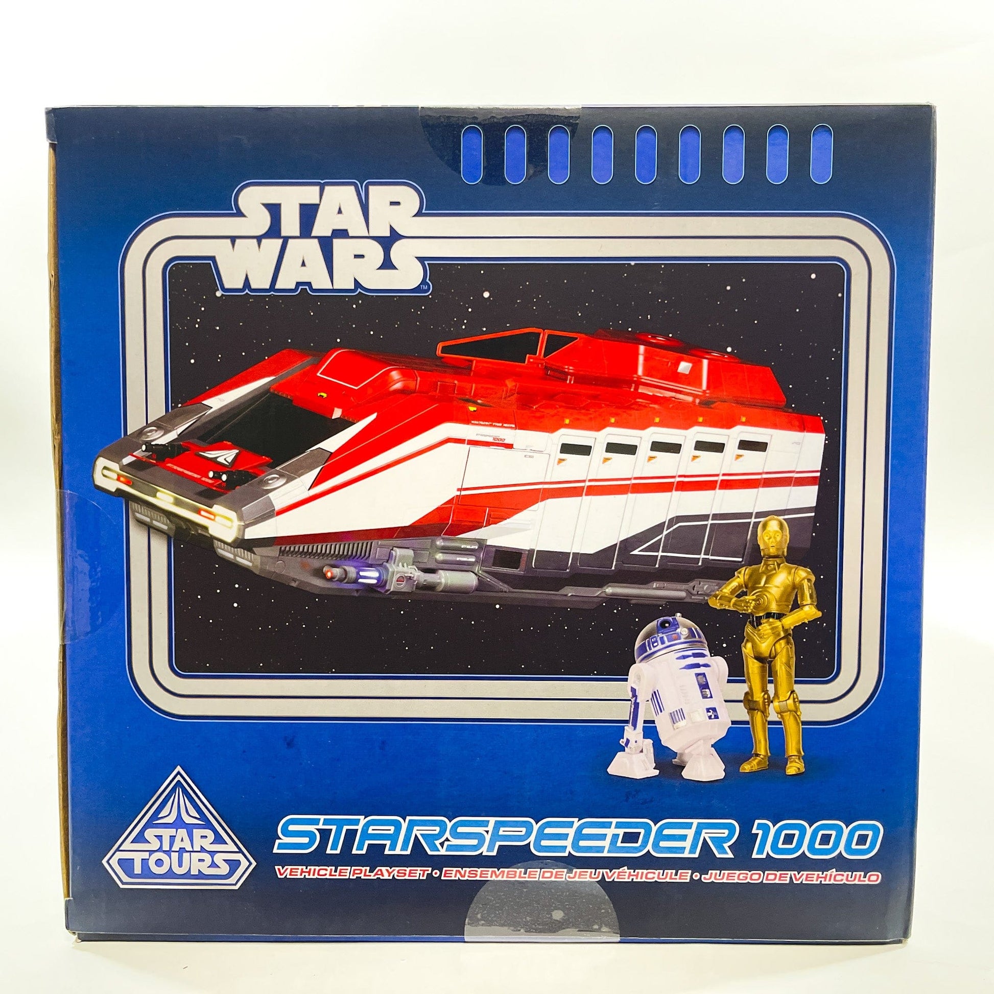 Vintage Disney Star Wars Mid Ships Starspeeder 1000 – Star Tours Vehicle Playset (Disney Parks Exclusive)
