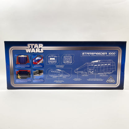 Vintage Disney Star Wars Mid Ships Starspeeder 1000 – Star Tours Vehicle Playset (Disney Parks Exclusive)