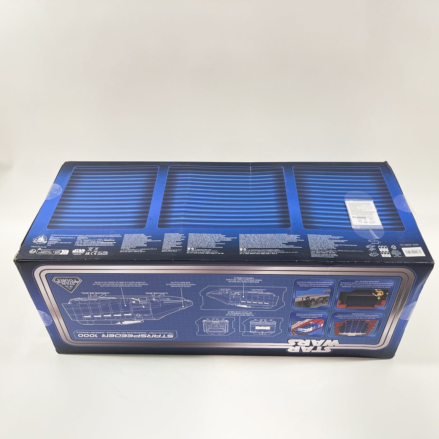 Vintage Disney Star Wars Mid Ships Starspeeder 1000 – Star Tours Vehicle Playset (Disney Parks Exclusive)