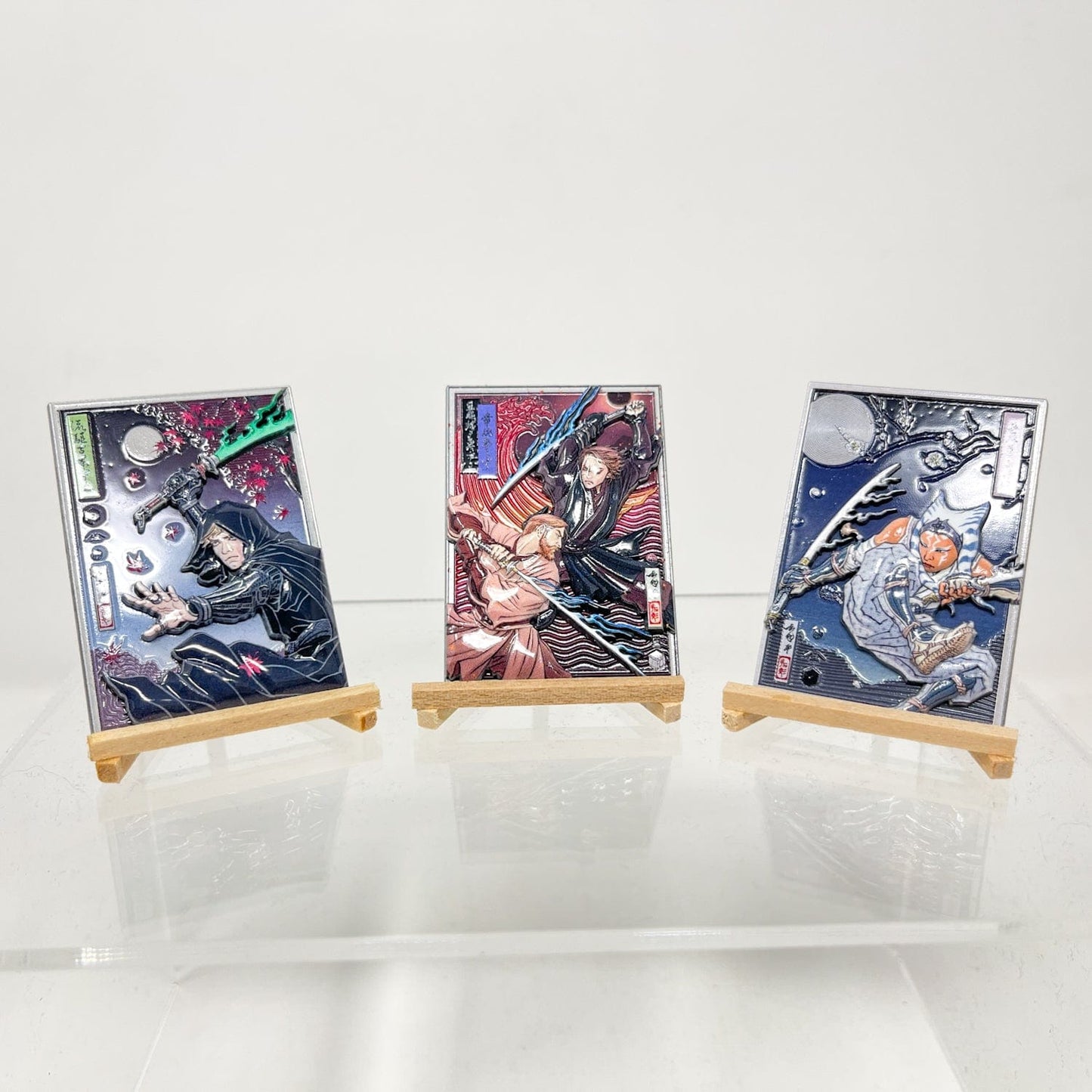 Vintage Disney Star Wars Modern Other Star Wars Celebration Japan 2025 Complete Badge Art Pin Set (8)