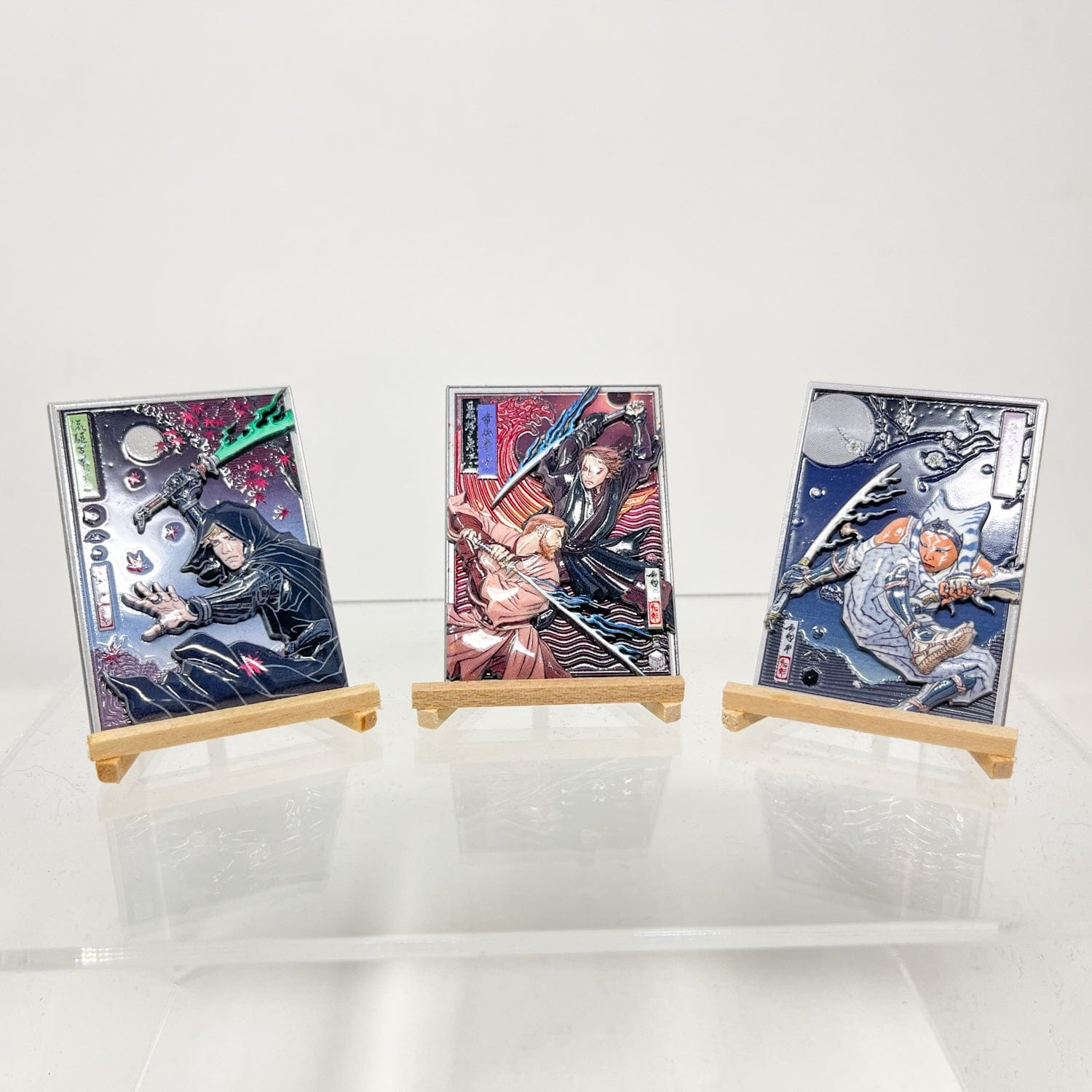 Vintage Disney Star Wars Modern Other Star Wars Celebration Japan 2025 Complete Badge Art Pin Set (8)