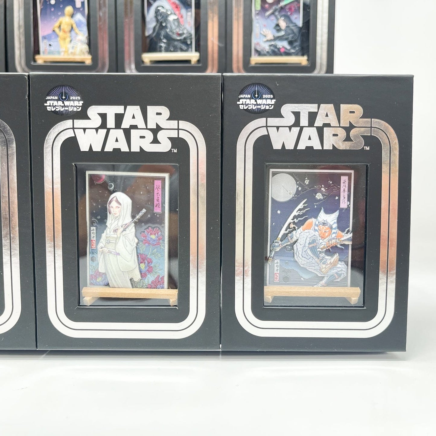 Vintage Disney Star Wars Modern Other Star Wars Celebration Japan 2025 Complete Badge Art Pin Set (8)