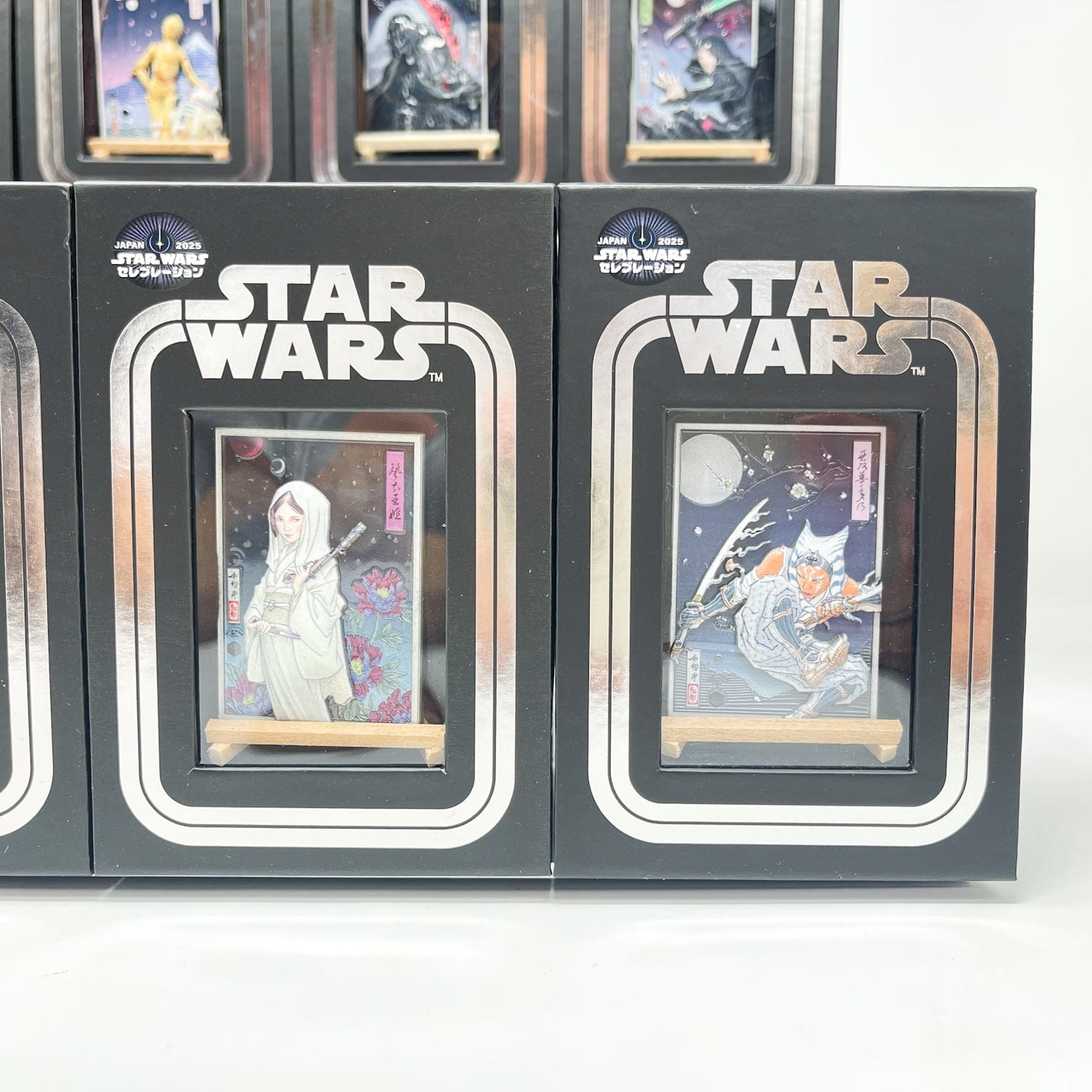 Vintage Disney Star Wars Modern Other Star Wars Celebration Japan 2025 Complete Badge Art Pin Set (8)